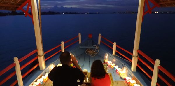 Candle light dinner cruise