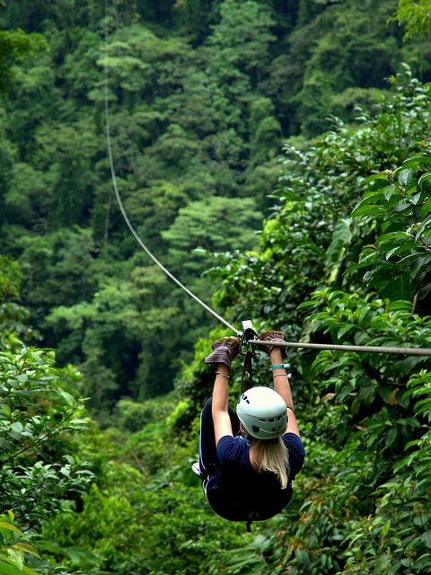 Rainforest Ziplining in Puerto Rico