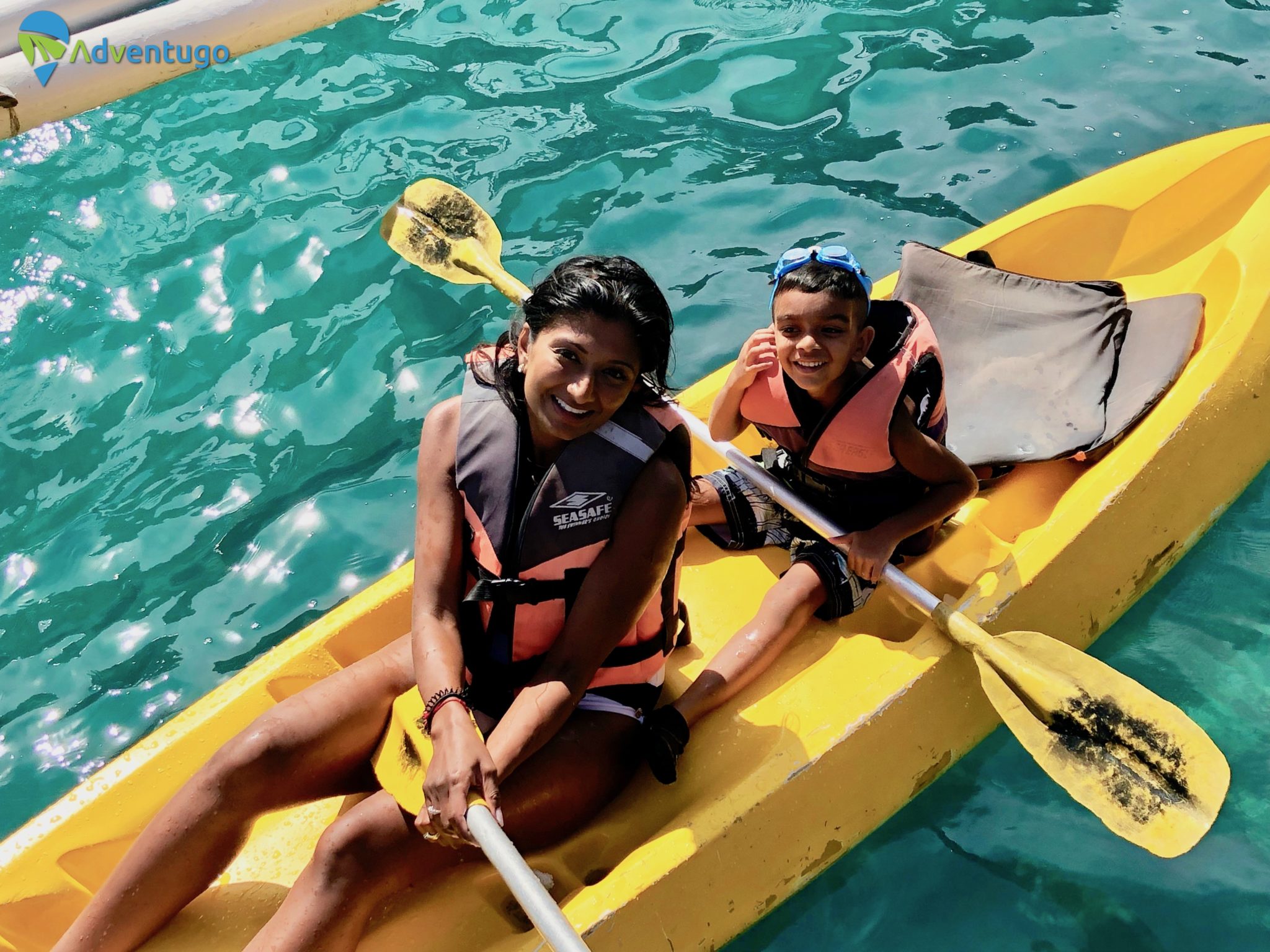 Kayaking with Kids in El Nido