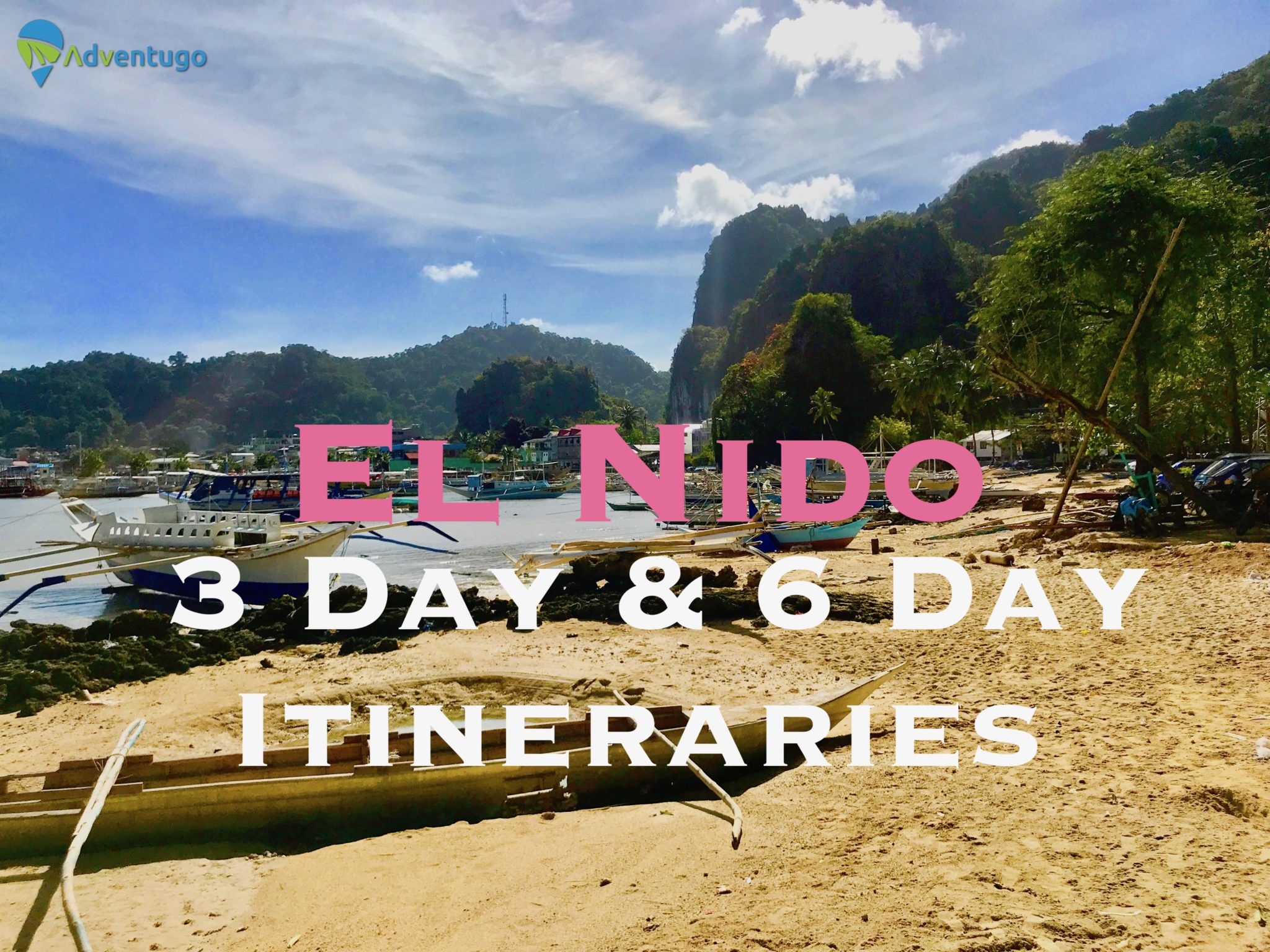 El Nido 3 day and 6 day Itineraries. Recommended Philippines Itineraries