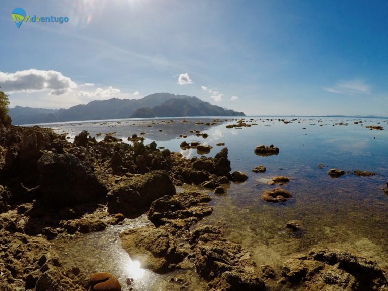 Low Tide behind CYC Island, Coron Philippines Guide