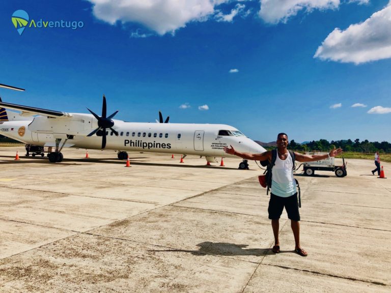 Catching a Philippines airline in Coron, Palawan