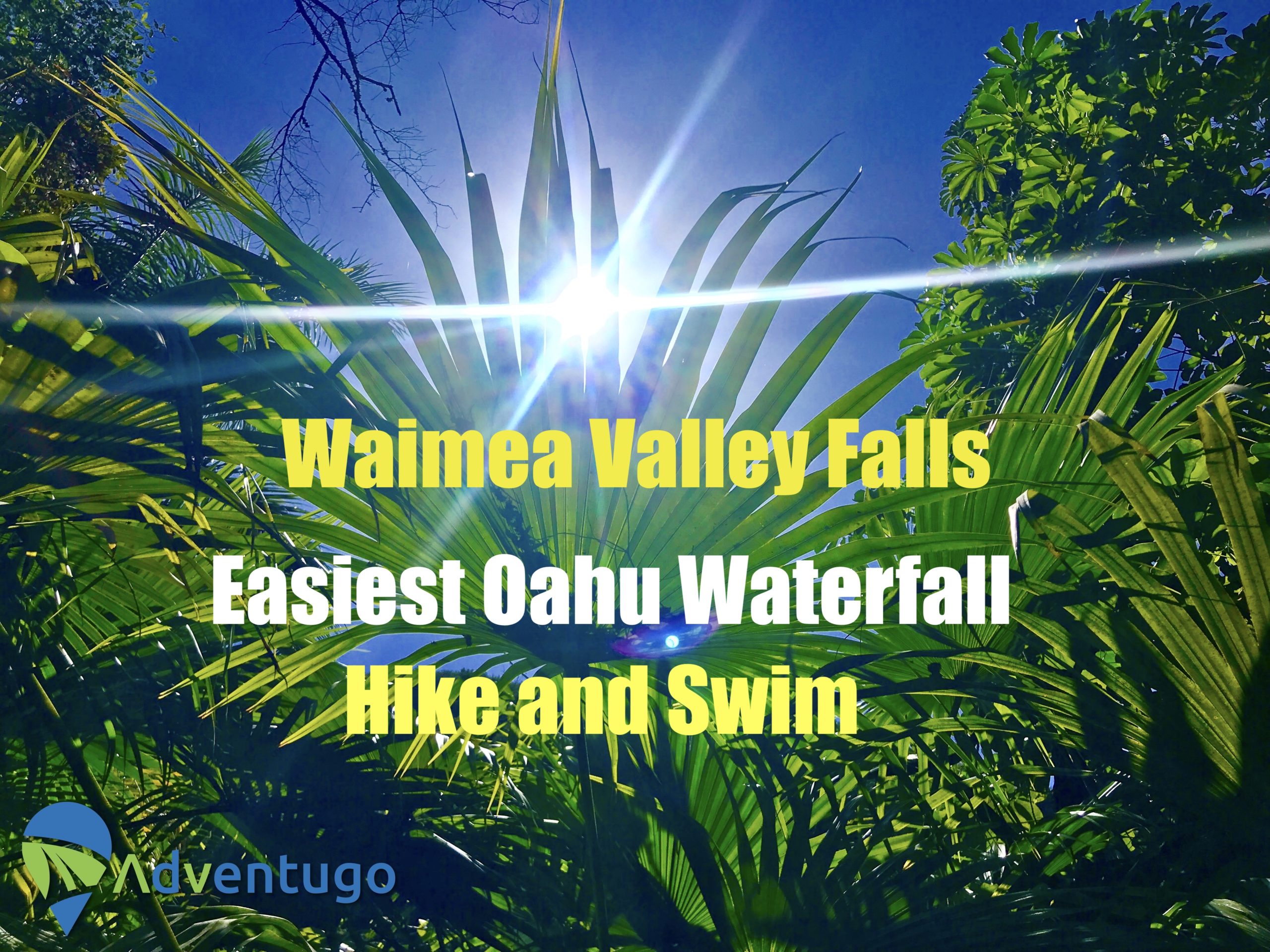 Waimea Valley Falls, Easiest waterfall hike on Oahu