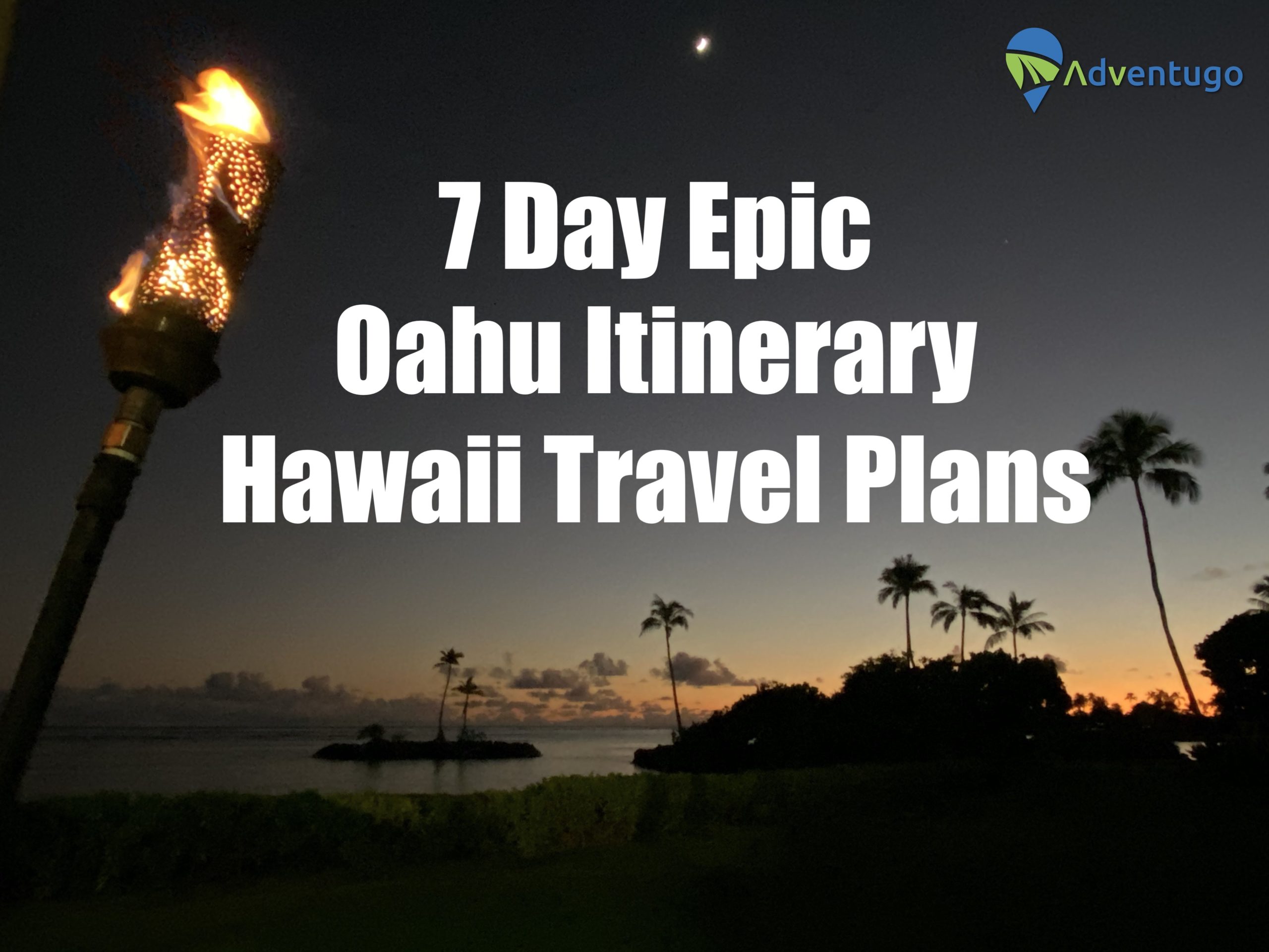 7 day oahu itinerary, Hawaii Travel Plans