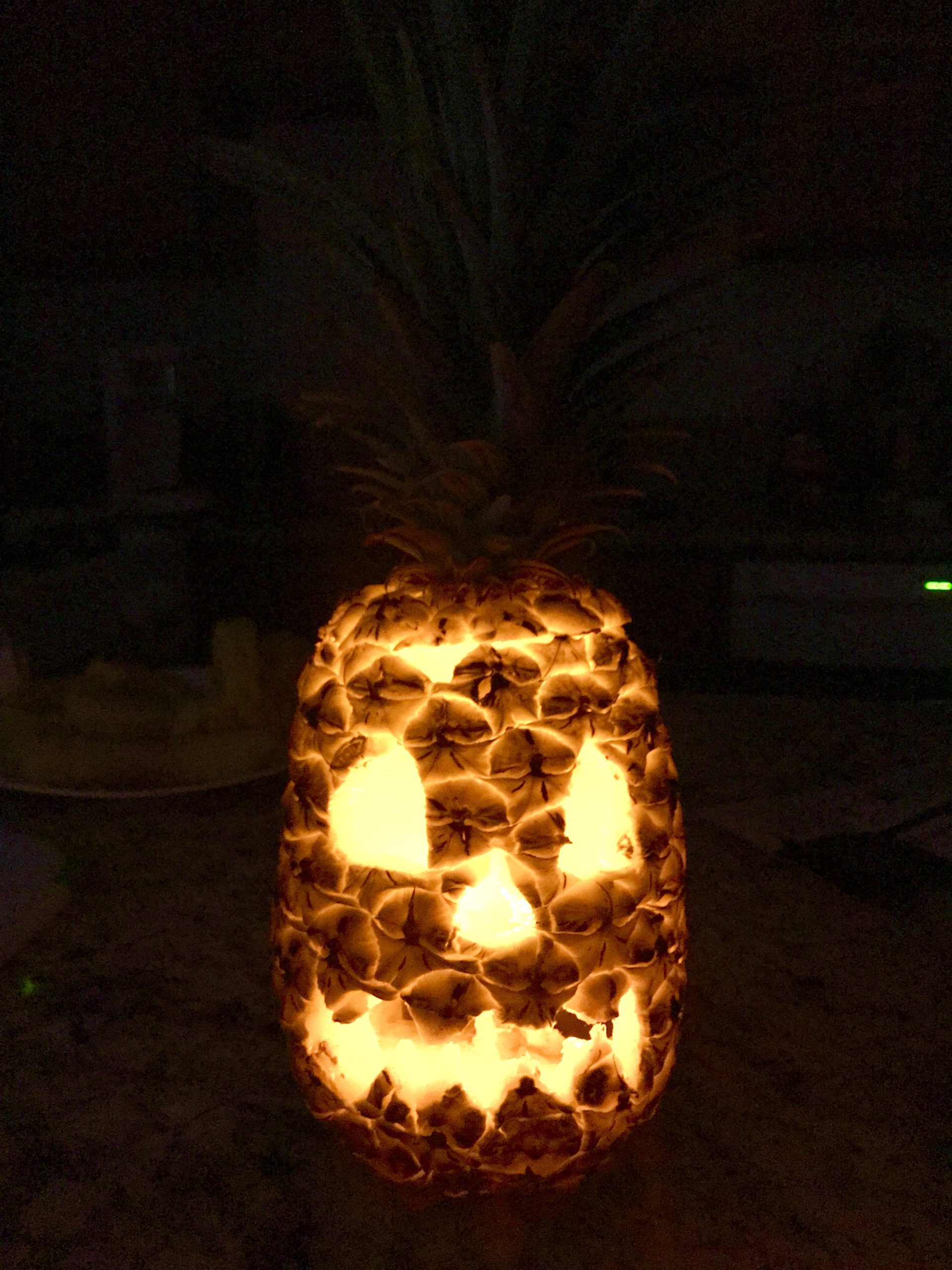 Hawaiian Halloween Pineapple