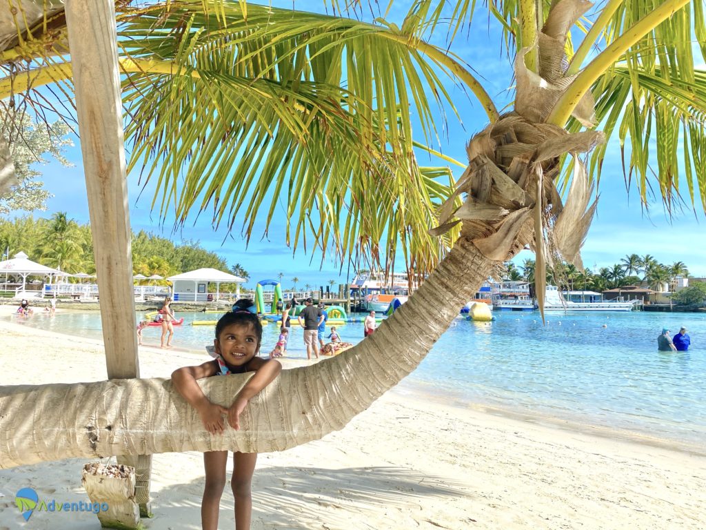 What to pack for kids in the Bahamas. Blue Lagoon Island
